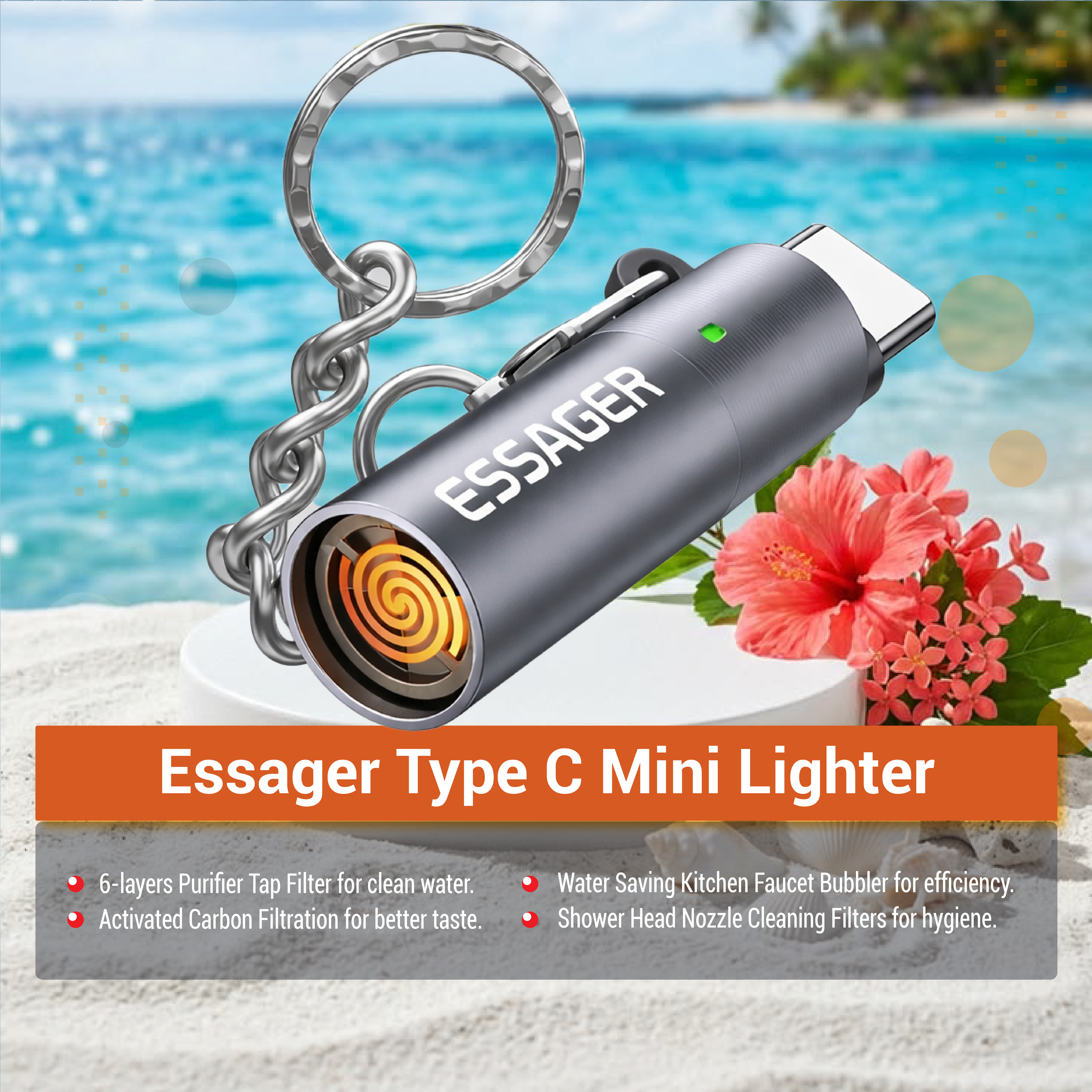 Essager Type C Mini Lighter-01