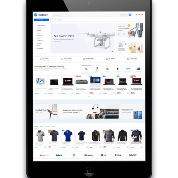 FleetCart Modern eCommerce CMS